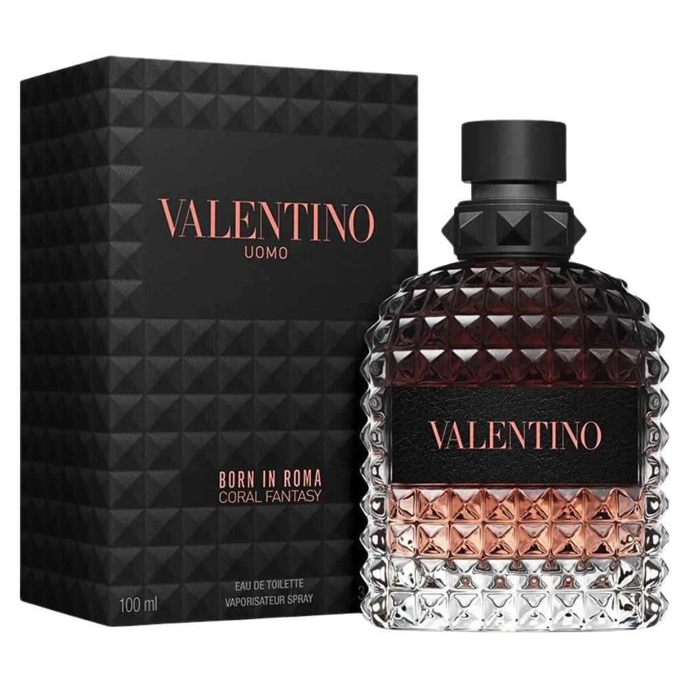 PERFUME VALENTINO UOMO BORN IN ROMA CORAL FANTASY EDT 100ML