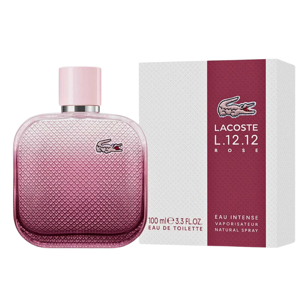 PERFUME LACOSTE L.12.12 ROSE EAU INTENSE EDT 100ML (M)