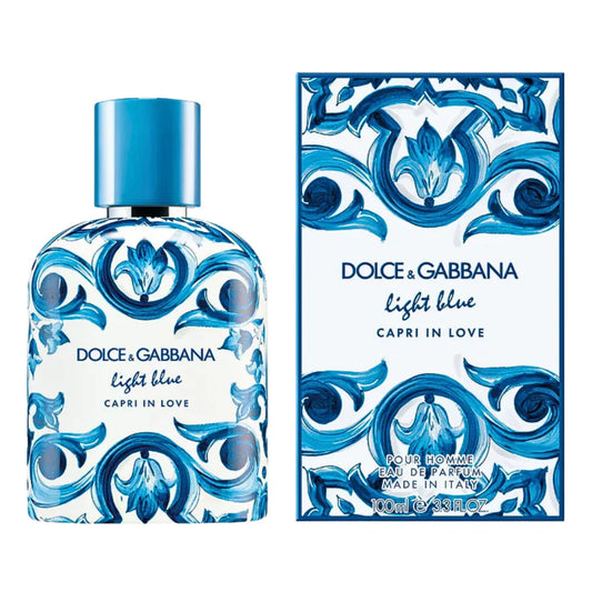 PERFUME DOLCE & GABBANA LIGHT BLUE CAPRI IN LOVE POUR HOMME EDP 100ML (H)