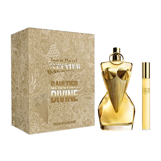 SET JEAN PAUL GAULTIER DIVINE EDP 100ML, MINI EDP 10ML