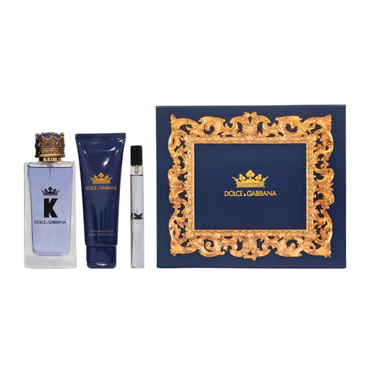 SET DOLCE & GABBANA EDT 100ML, EDT 10ML, AFTER SHAVE 50ML (H)
