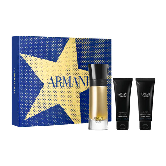 SET GIORGIO ARMANI CODE ABSOLU EDP 90ML, SHOWER GEL 75ML, AFTER SHAVE 75ML