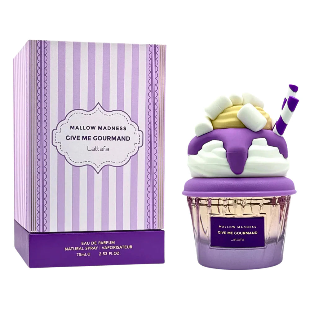 LATTAFA GIVE ME GOURMAND MALLOW MADNESS EDP 75ML (M) (DUPE KAYALI FRAGRANCES YUM BOUJEE MARSHMALLOW 81 EDP)