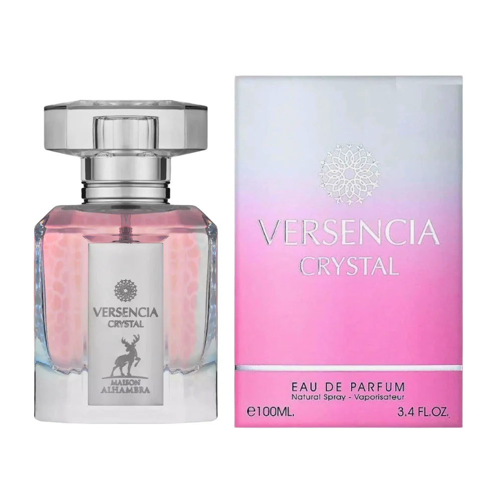 MAISON ALHAMBRA VERSENCIA CRYSTAL EDP 100ML (M) (DUPE VERSACE BRIGHT CRYSTAL EDT)