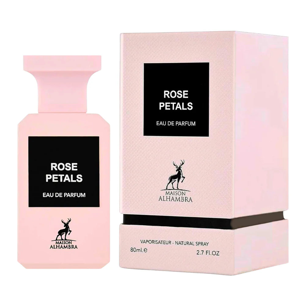 MAISON ALHAMBRA ROSE PETALS EDP 80ML (M) (DUPE TOM FORD ROSE PRICK EDP)
