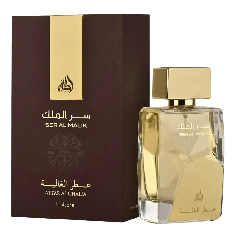 LATTAFA SER AL MALIK ATTAR AL GHALIA EDP 100ML (H) (DUPE PRADA L HOMME EDT)