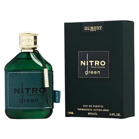 DUMONT NITRO GREEN POUR HOMME EDP 100ML (H) (DUPE JEAN PAUL GAULTIER ULTRA MALE INTENSE EDT)