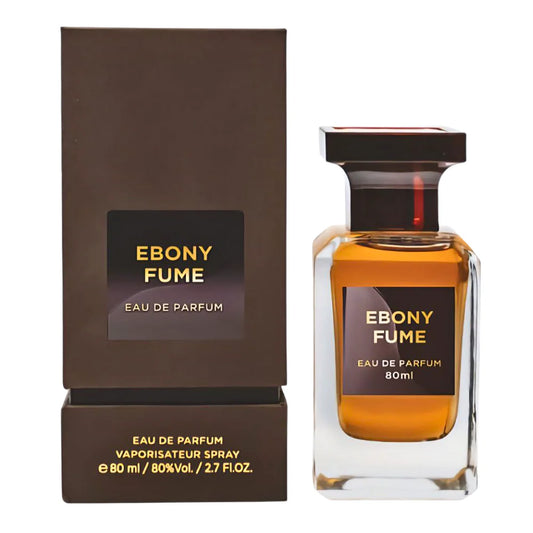 FRAGRANCE WORLD EBONY FUME EDP 80ML (H) (DUPE TOM FORD EBENE FUME EDP)