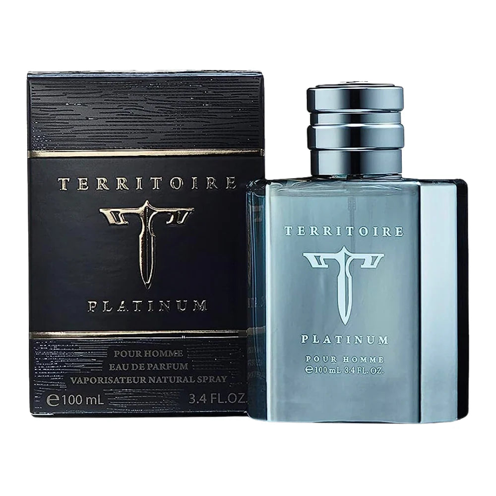 TERRITOIRE PLATINUM POUR HOMME EDP 100ML (H) (DUPE PACO RABANNE INVICTUS EDT)