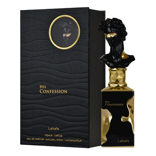 LATTAFA HIS CONFESSION EDP 100ML (H) (DUPE GIVENCHY GENTLEMAN EDP)