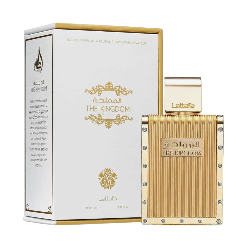 LATTAFA THE KINGDOM POUR HOMME EDP 100ML (H) (DUPE JEAN PAUL GAULTIER LE MALE ELIXIR EDP)