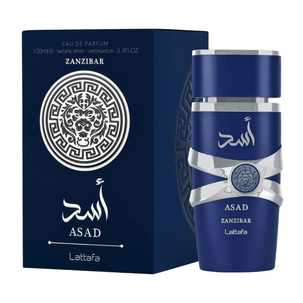 LATTAFA ASAD ZANZIBAR EDP 100ML (H) (DUPE CREED VIRGIN ISLAND WATER EDP)