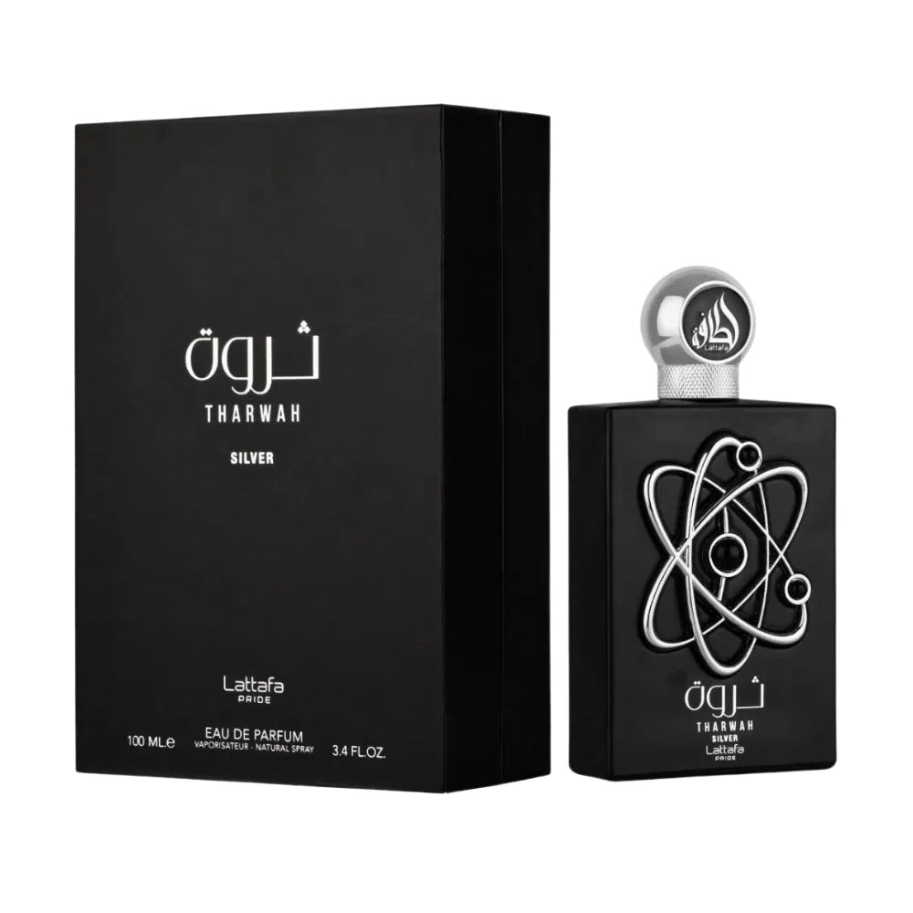 LATTAFA THARWAH SILVER EDP 100ML (H) (DUPE RALPH LAUREN RALPHS CLUB PARFUM)