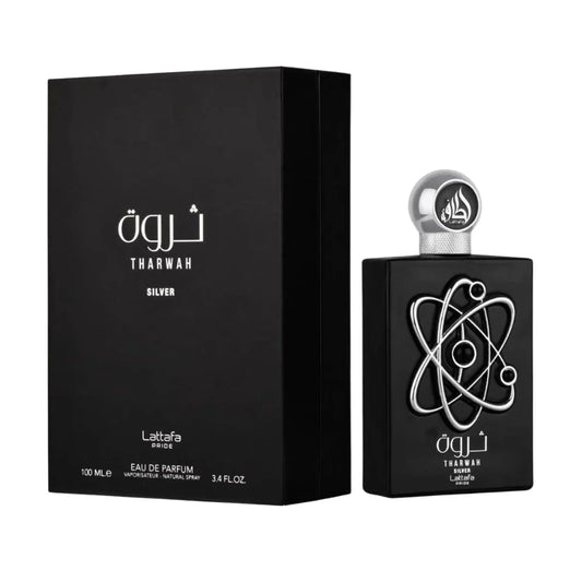 LATTAFA THARWAH SILVER EDP 100ML (H) (DUPE RALPH LAUREN RALPHS CLUB PARFUM)
