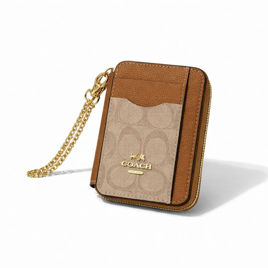 Zip Card Tarjetero Coach Café