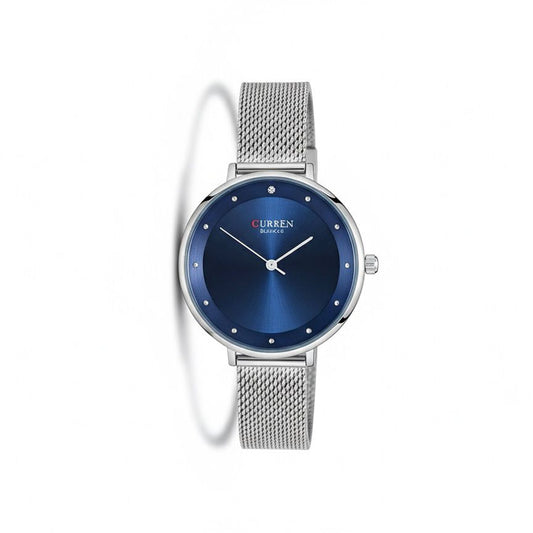 Reloj Curren Ajustable Plateado