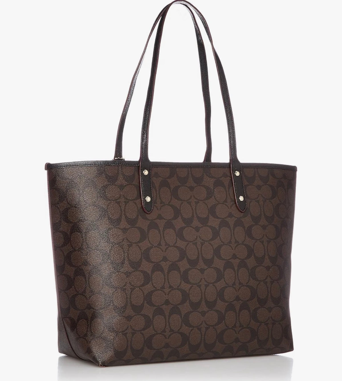 Cartera Coach Classic City Tote Bag L Con Marrón
