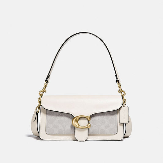 Cartera Coach Tabby 26 Blanca