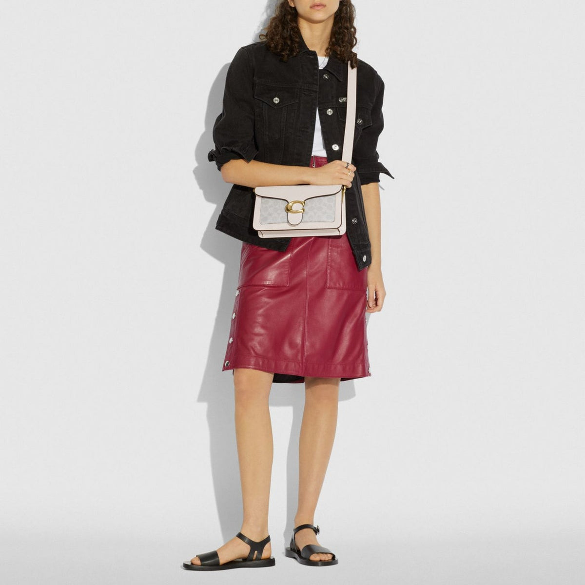 Cartera Coach Tabby 26 Blanca