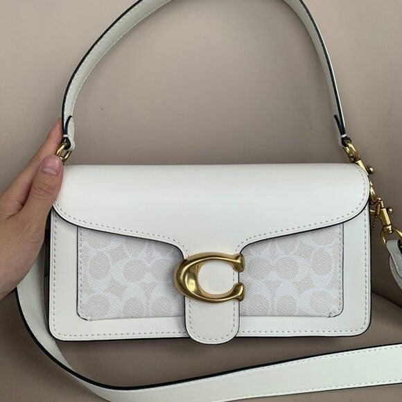 Cartera Coach Tabby 26 Blanca