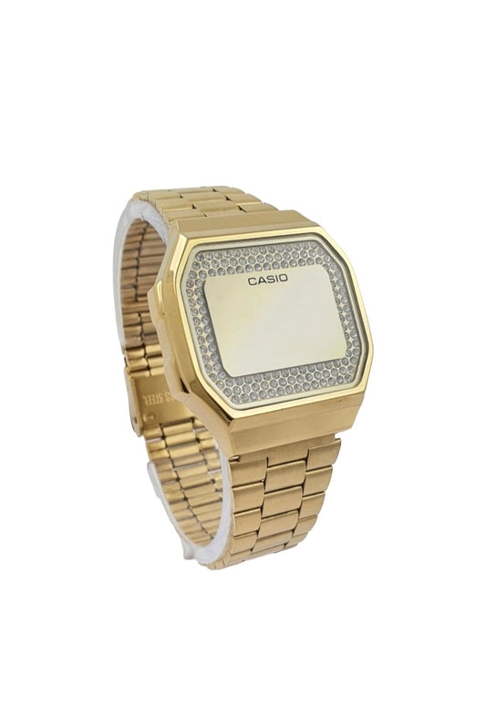 Reloj Casio Todo dorado con brillos