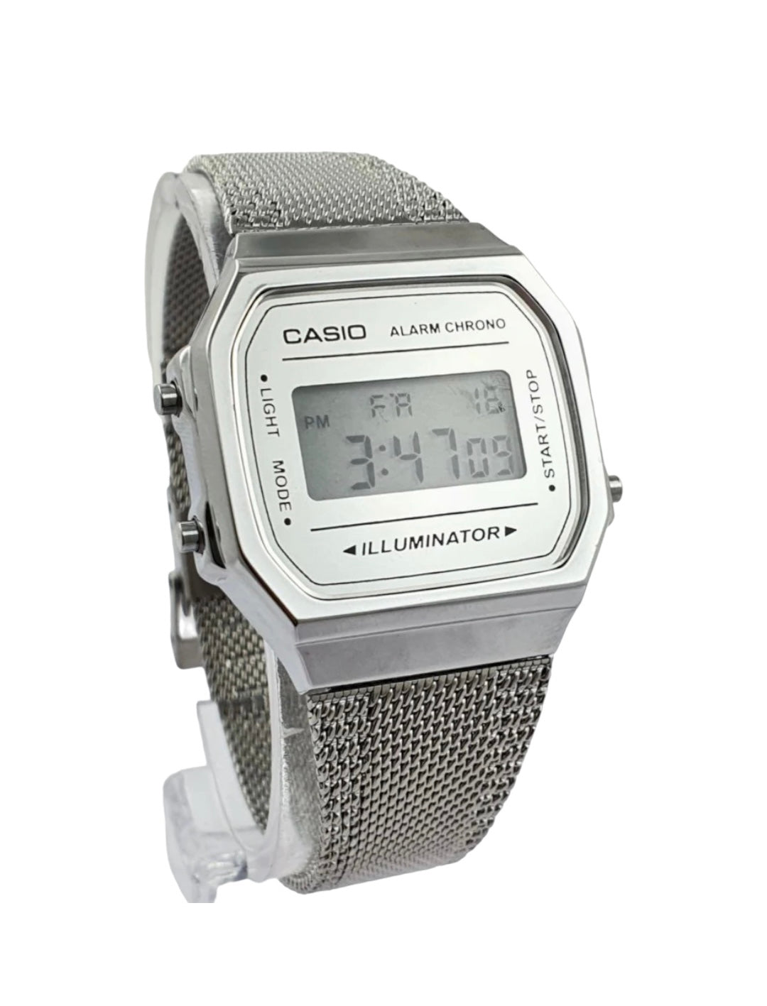 Reloj Casio plateado metal