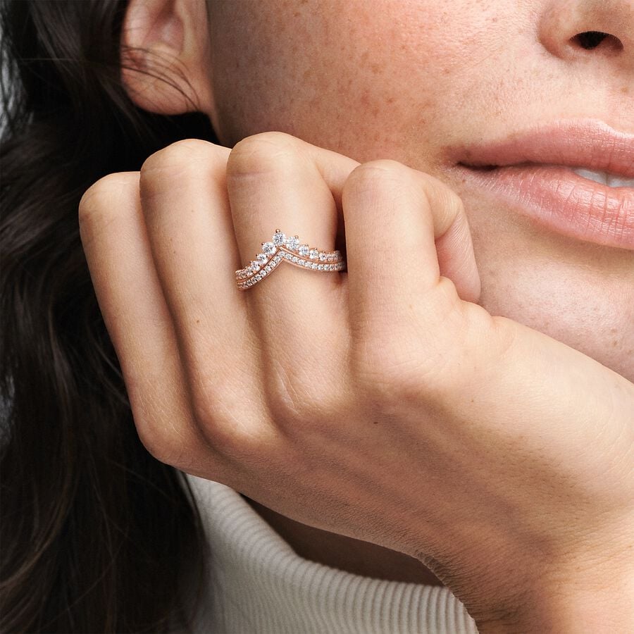 Princess Wishbone Ring Pandora